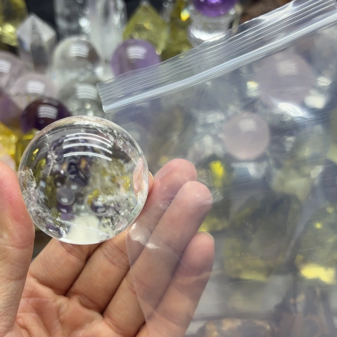 W***森水晶珠宝半成品未镶嵌