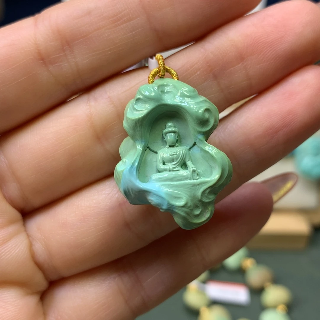 绿松石吊坠未镶嵌