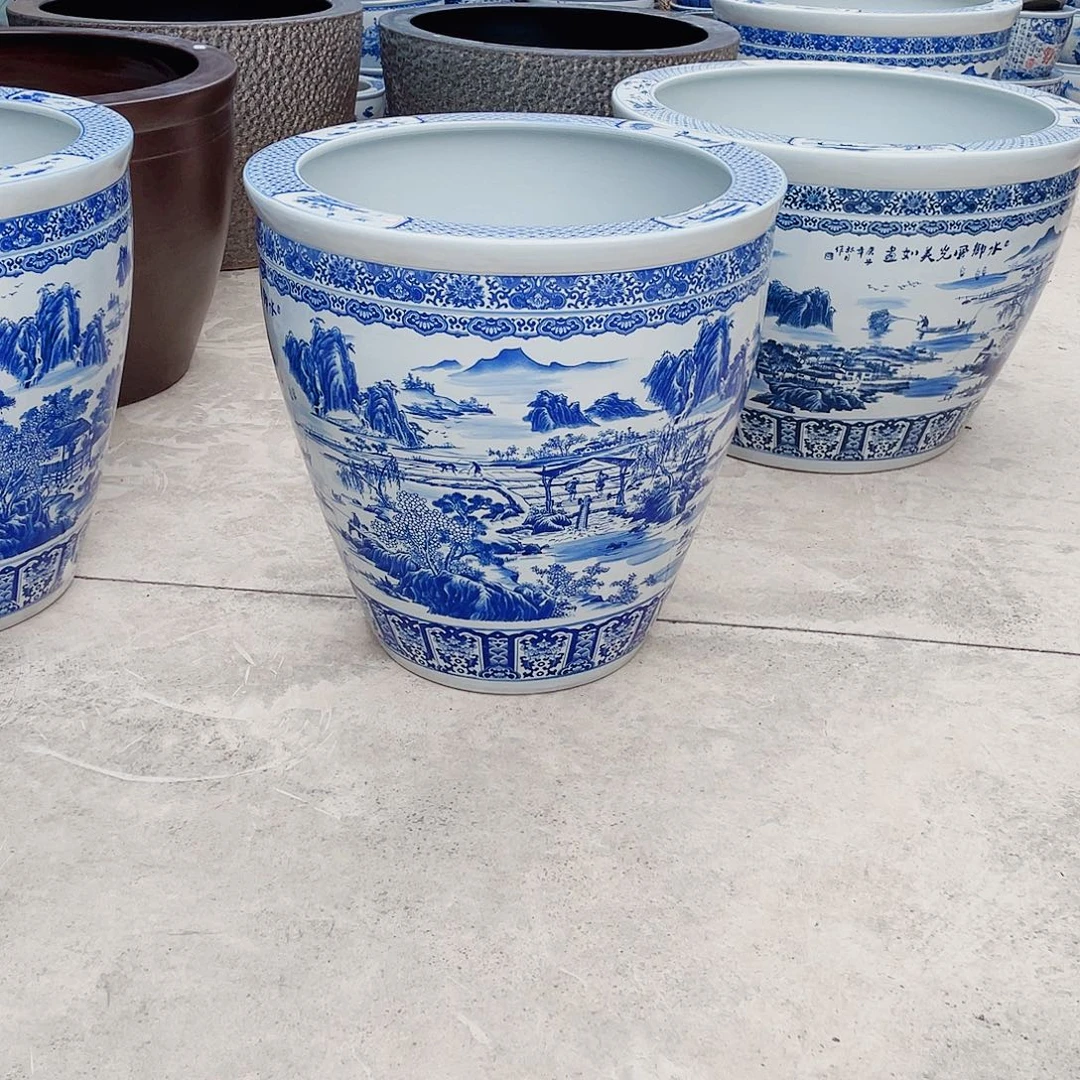 缸瓷器瓷器80高度80瓷器陶瓷