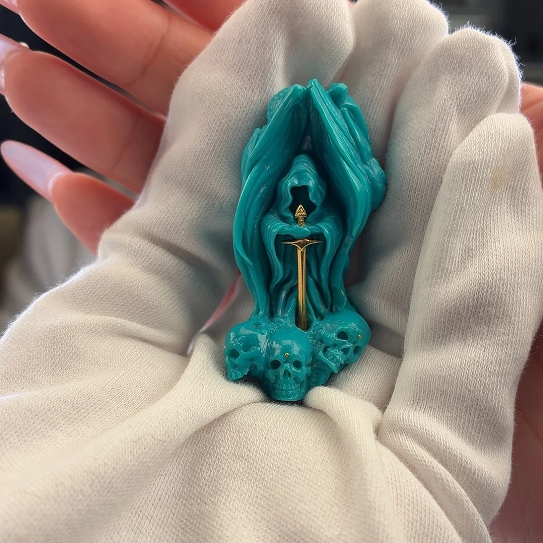 绿松石未镶嵌挂件