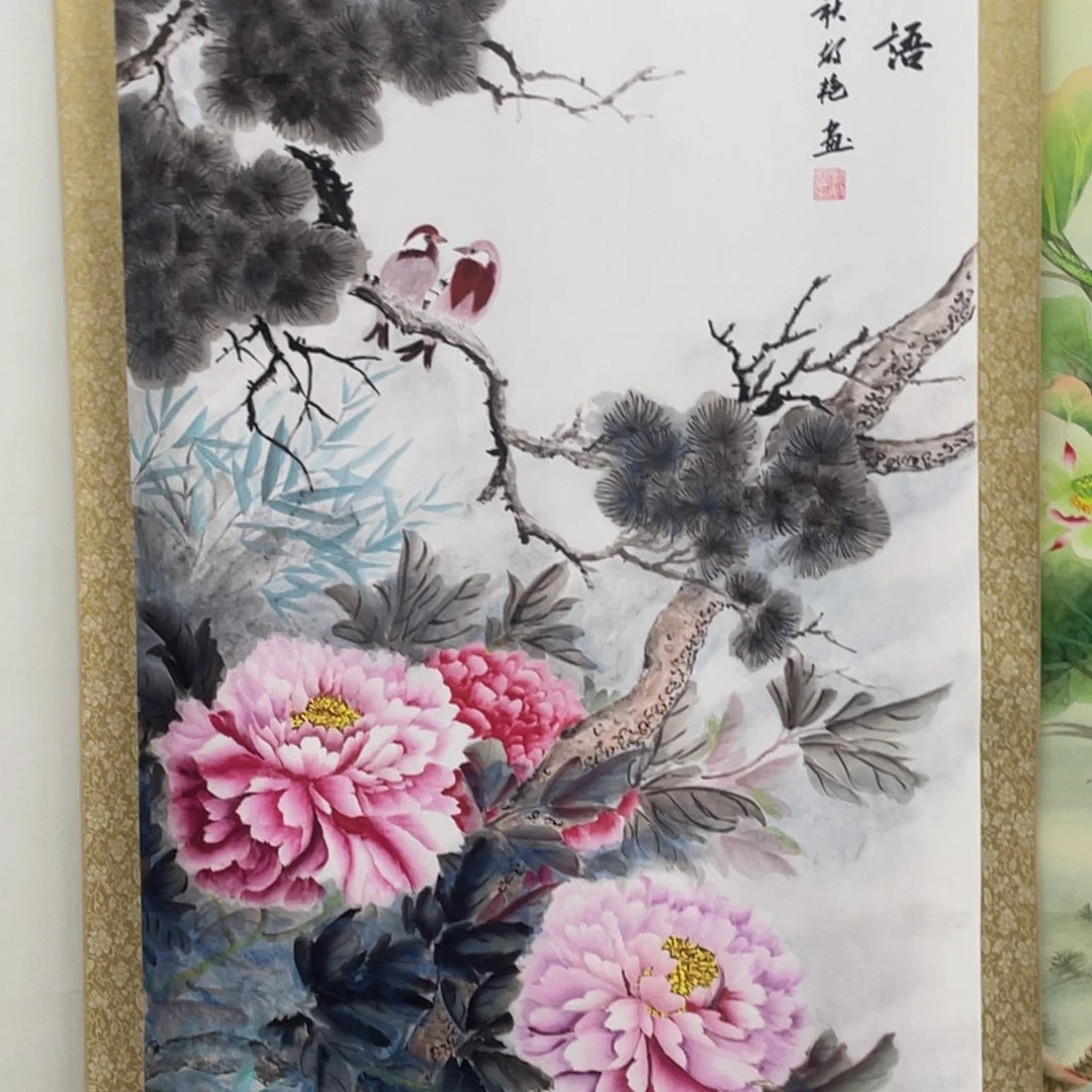 国画老师手笔手绘作品y