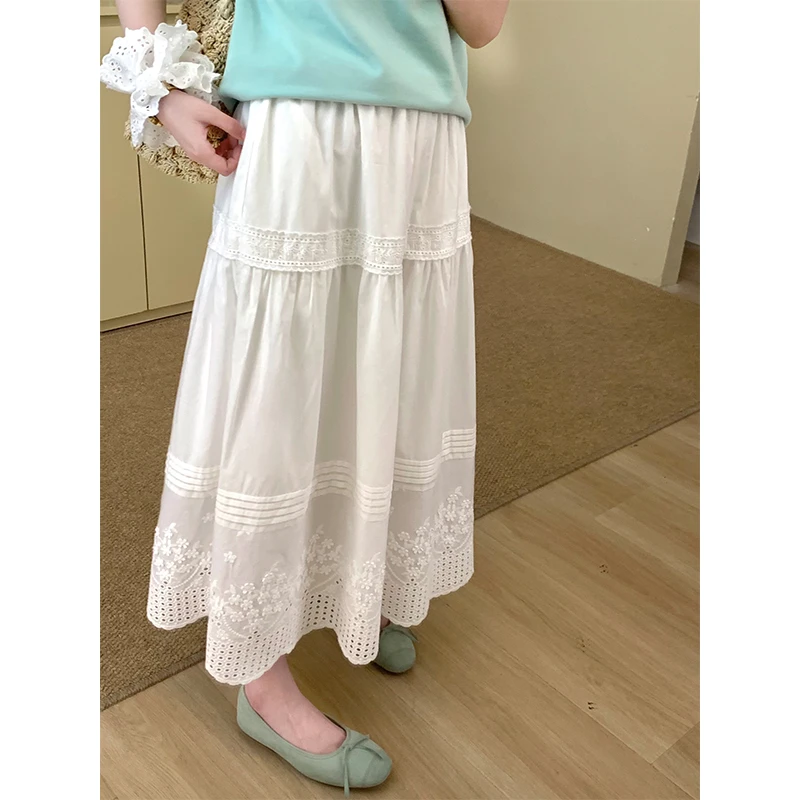 FUGUI RICH小个子显瘦半身裙女中长款设计感百搭A字裙 26251B3810