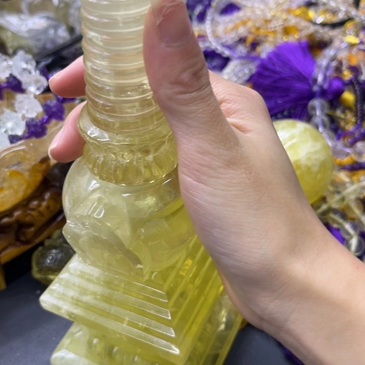 嘻****珠宝半成品水晶未镶嵌摆件