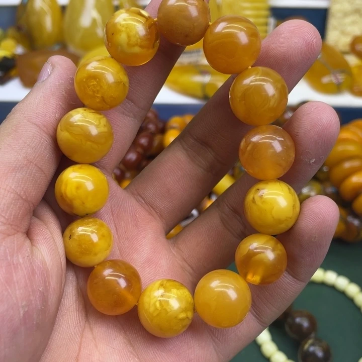 琥珀未镶嵌珠宝奇石
