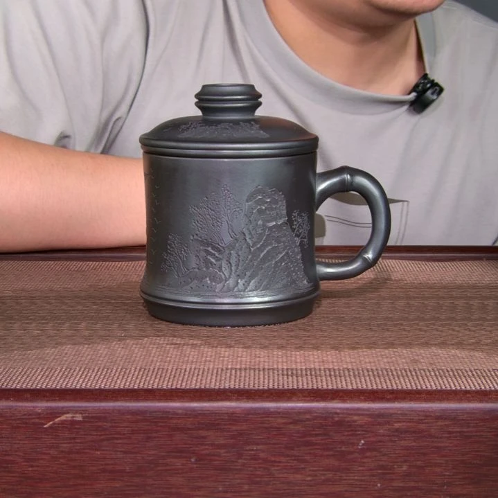 茶杯紫砂高货放漏