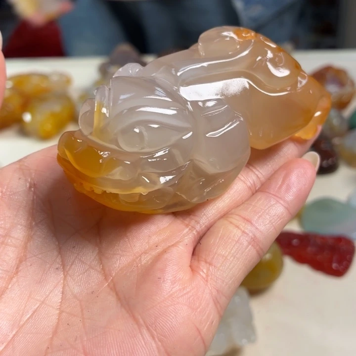 玛瑙/玉髓未镶嵌吊坠(不含链)