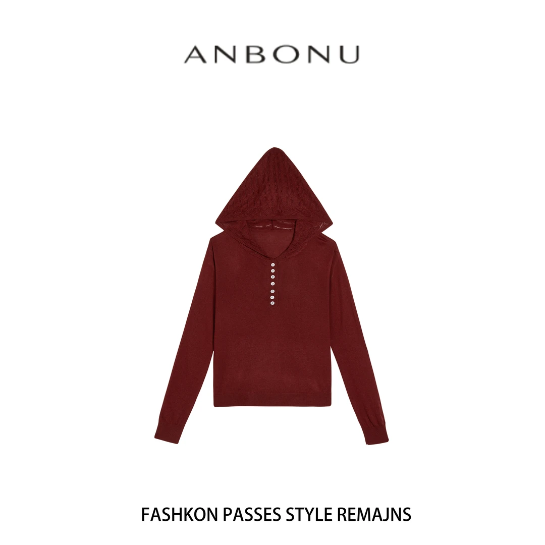 【小云总专享】【3508】长袖休闲气质百搭连衣帽设计师潮牌女装