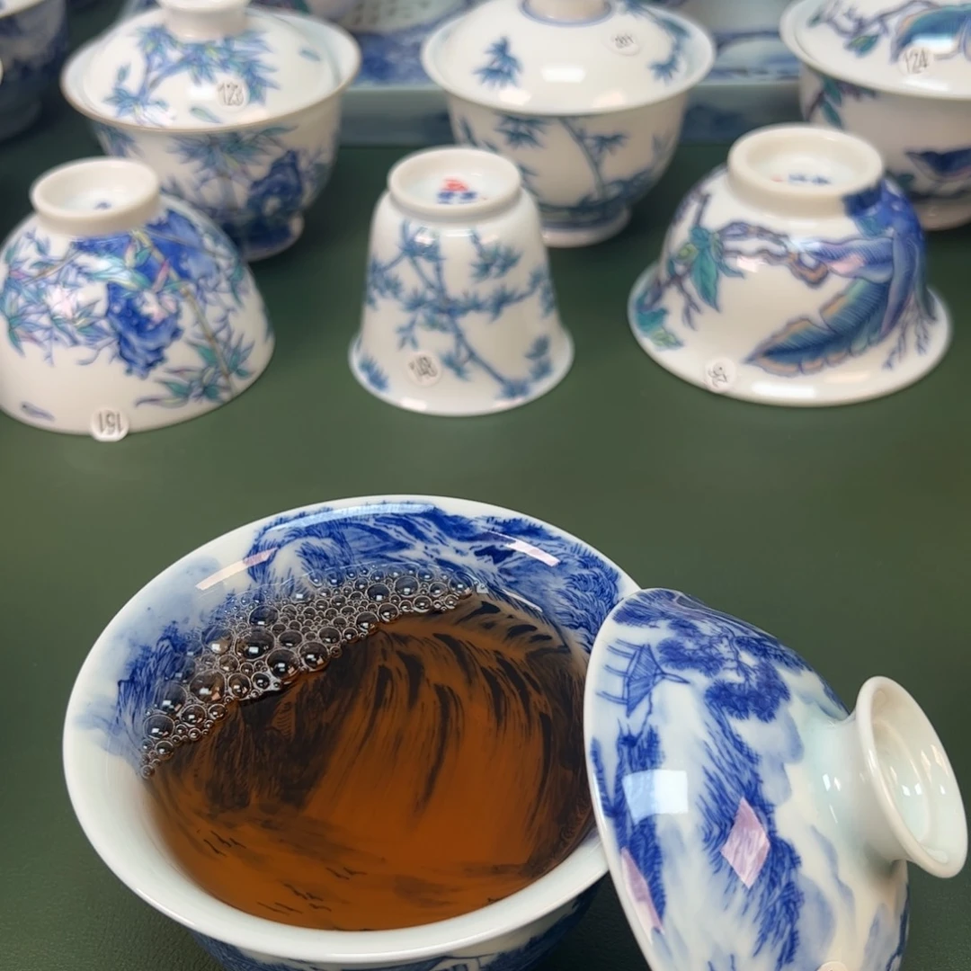 木木景德镇纯手绘茶具130
