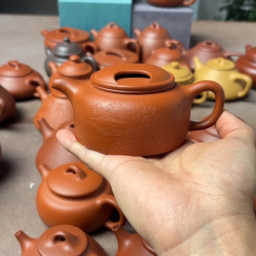 金***山茶壶紫砂轻微封釉福利