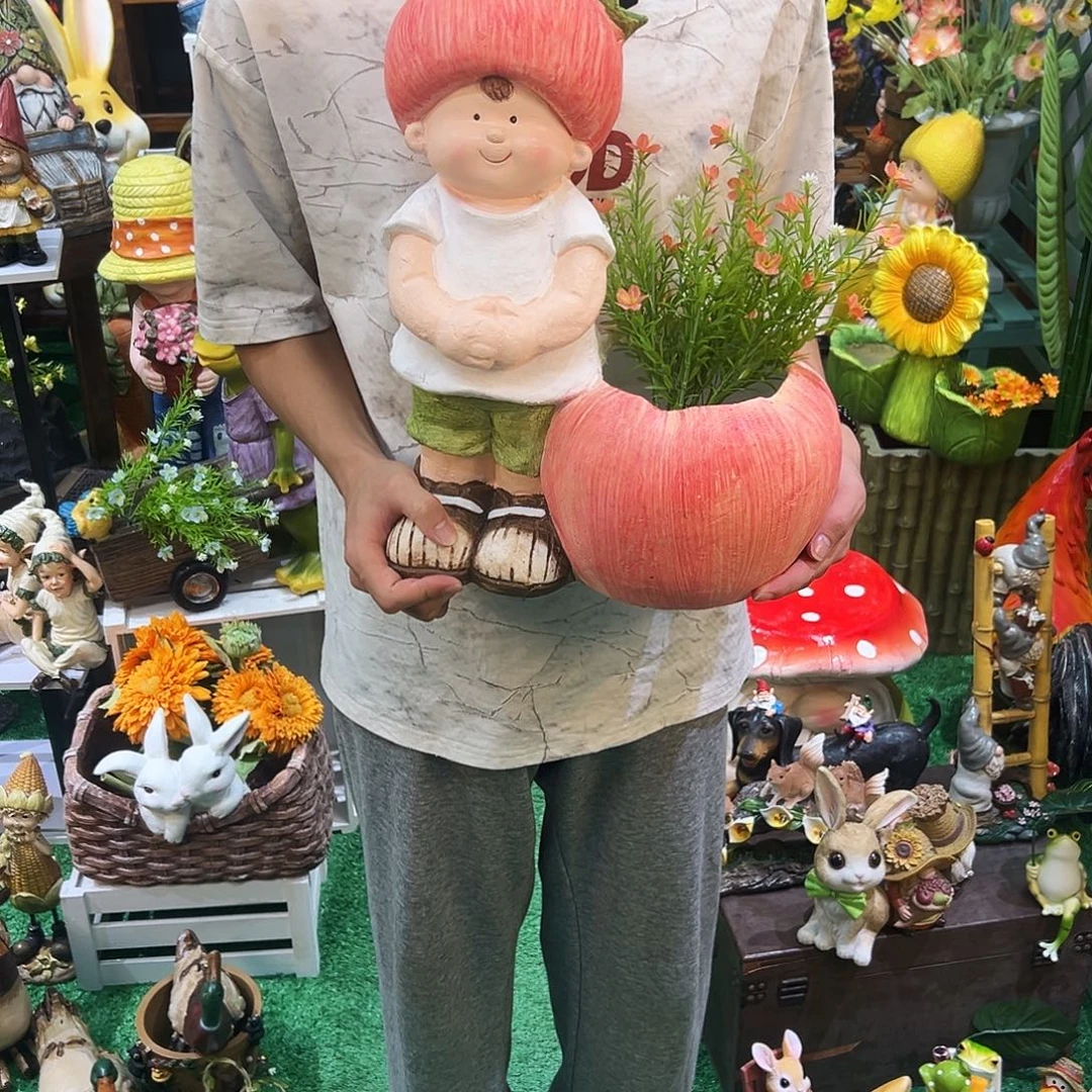 摆件花园摆件红红火火