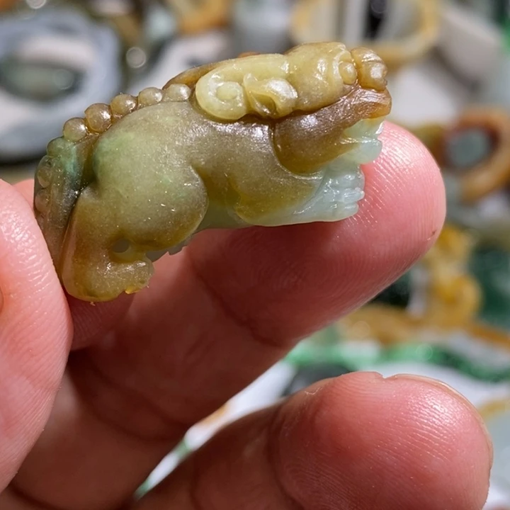 未镶嵌定制翡翠毛货
