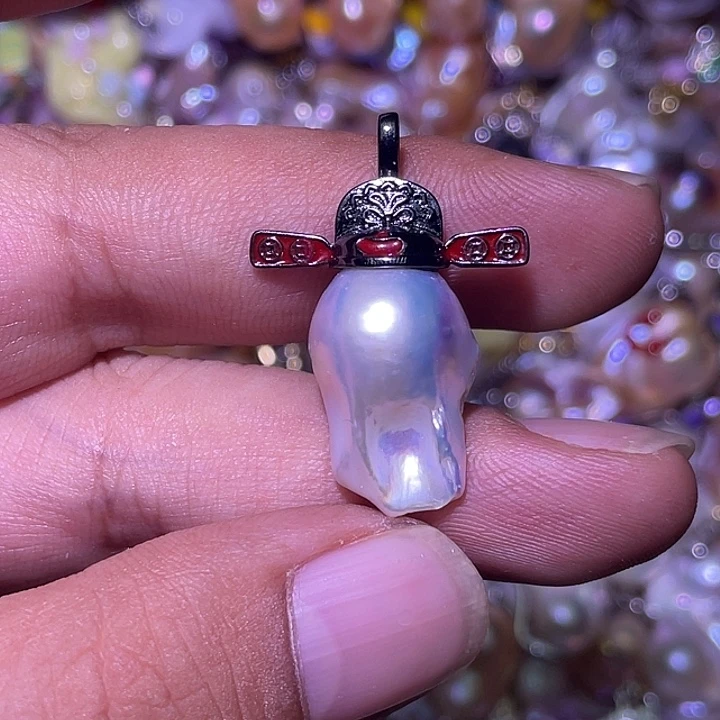 淡水珍珠未镶嵌吊坠(不含链)22