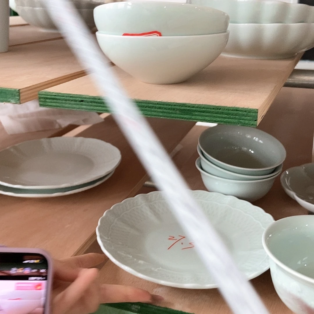 摆件景德镇五花马