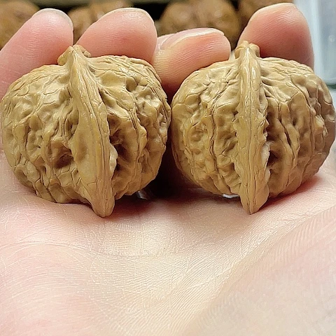 文玩核桃把件山河谷35