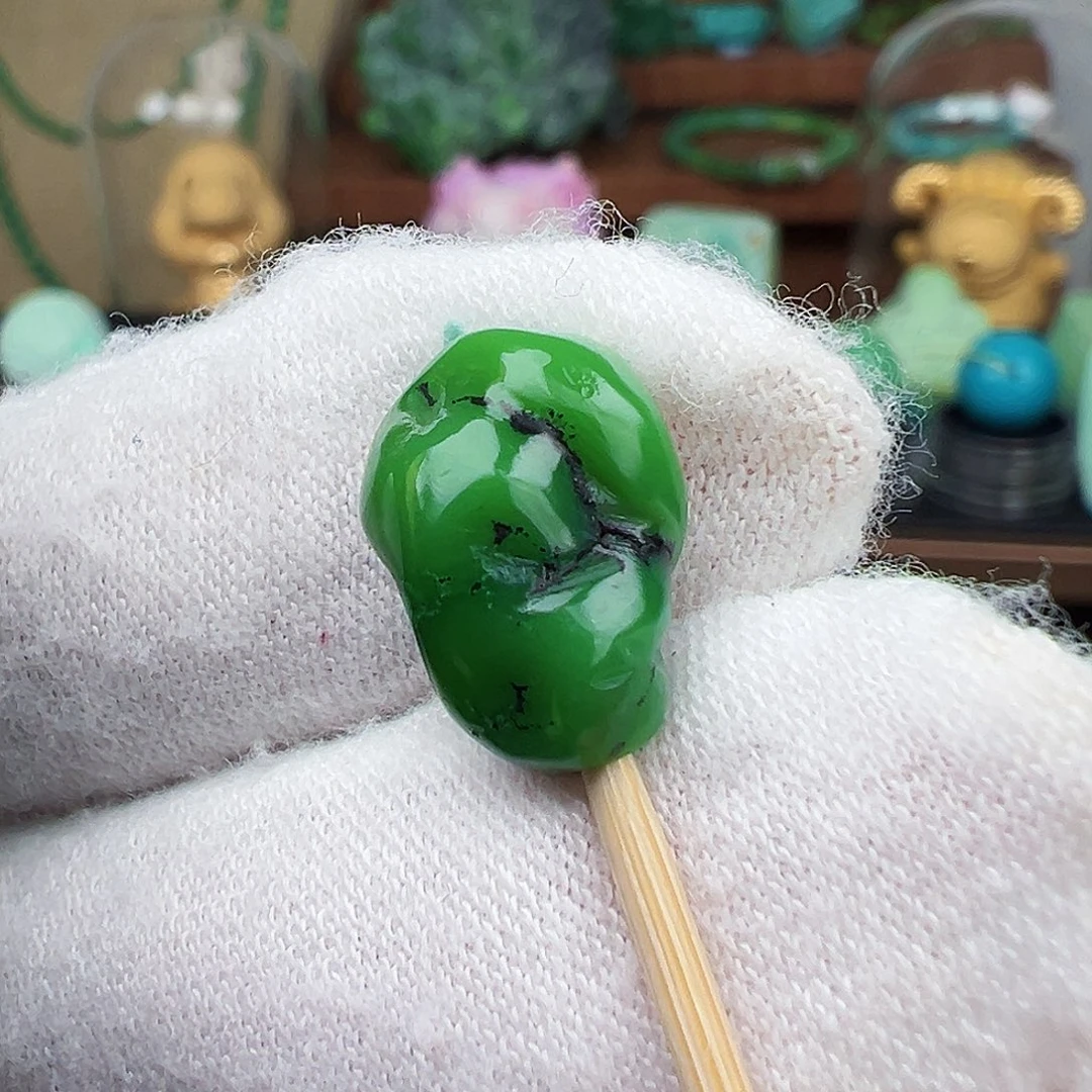 未镶嵌绿松石绿松石主播璐璐