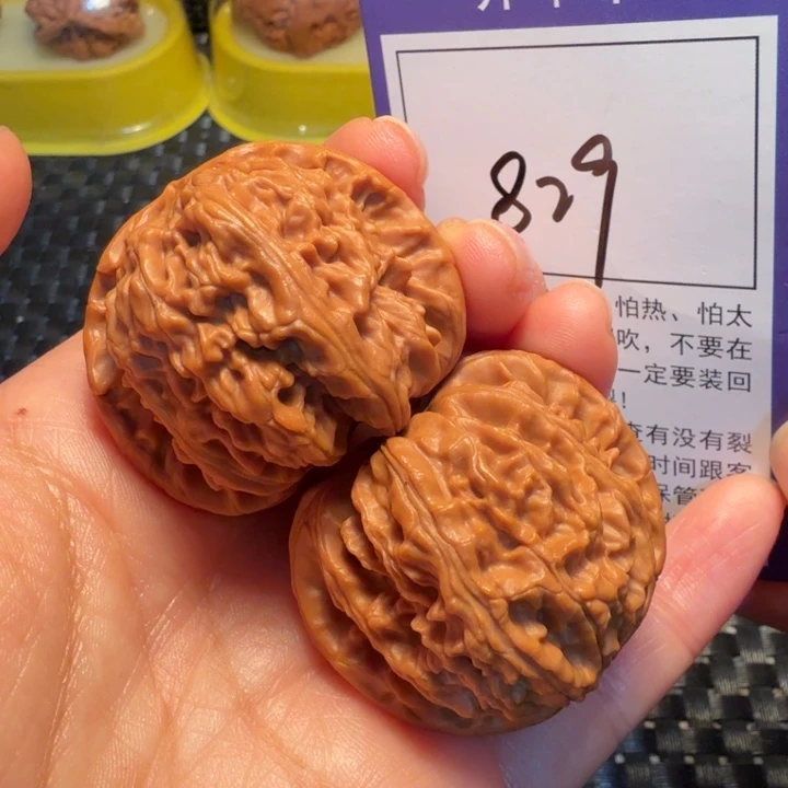 把件文玩核桃829白狮子41