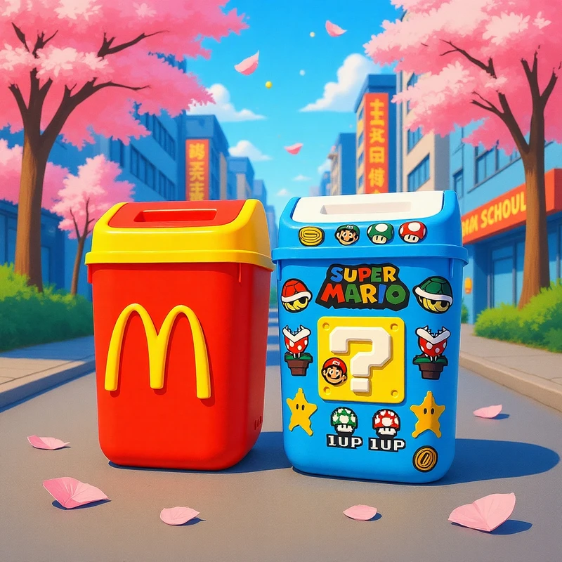 酷贝点点超值14升大容量高档家用摇盖垃圾桶带盖卫生间厨房高颜值