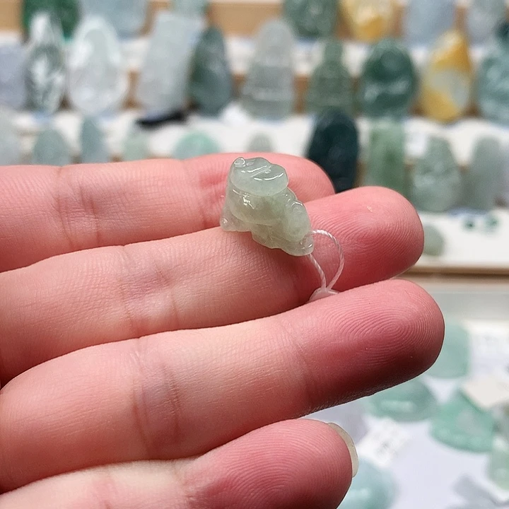 吊坠(不含链)未镶嵌翡翠4蜗牛