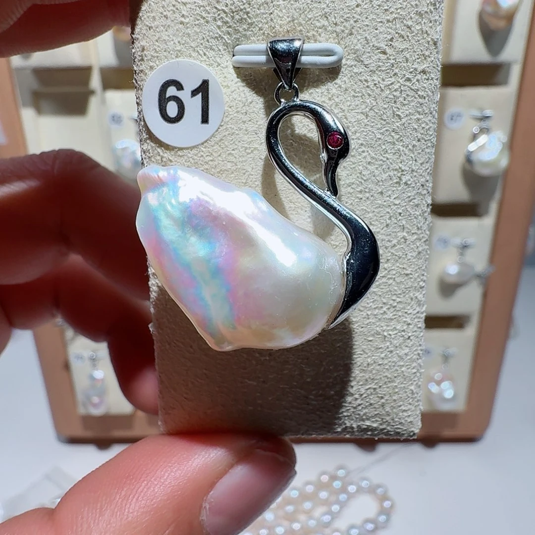 合金颈饰淡水珍珠