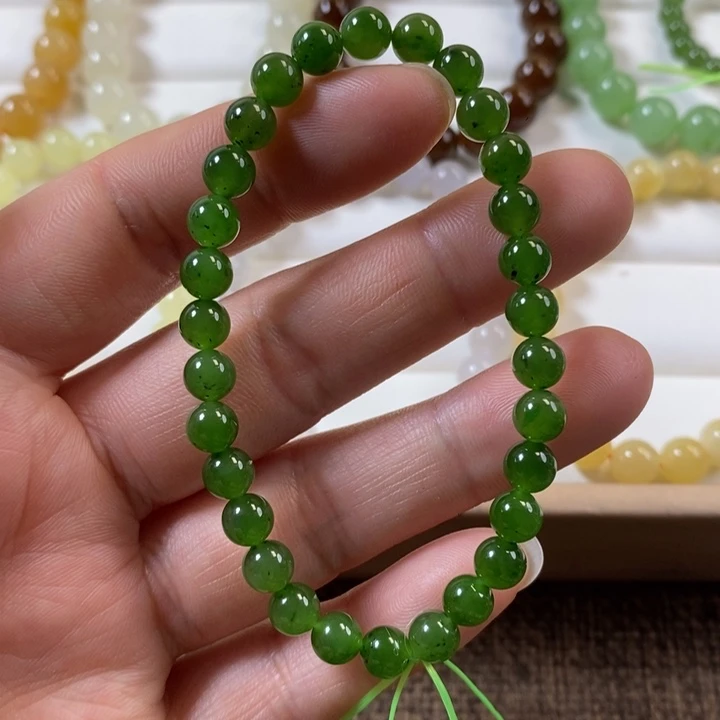 和田玉未镶嵌手串