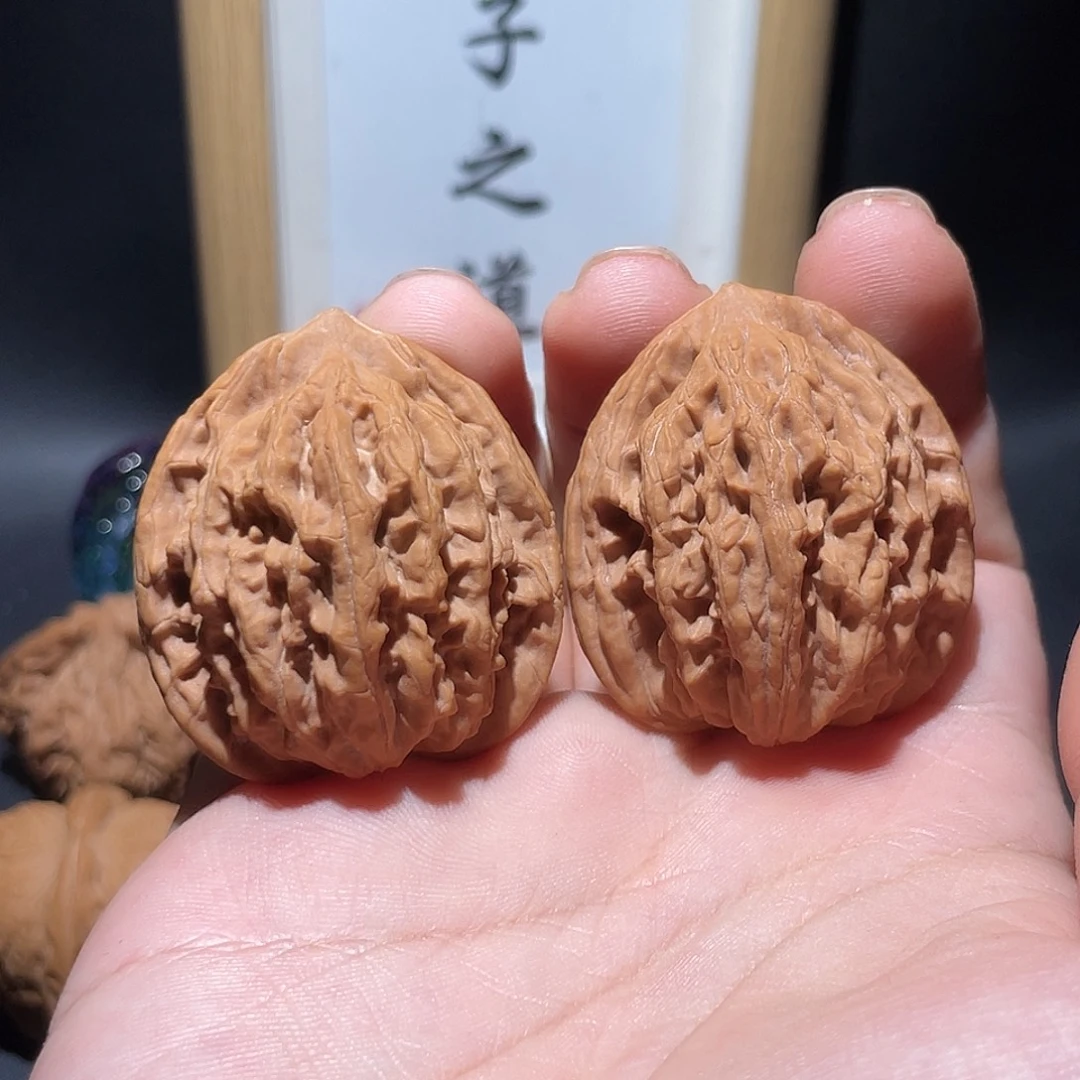 吊坠文玩核桃38虎头