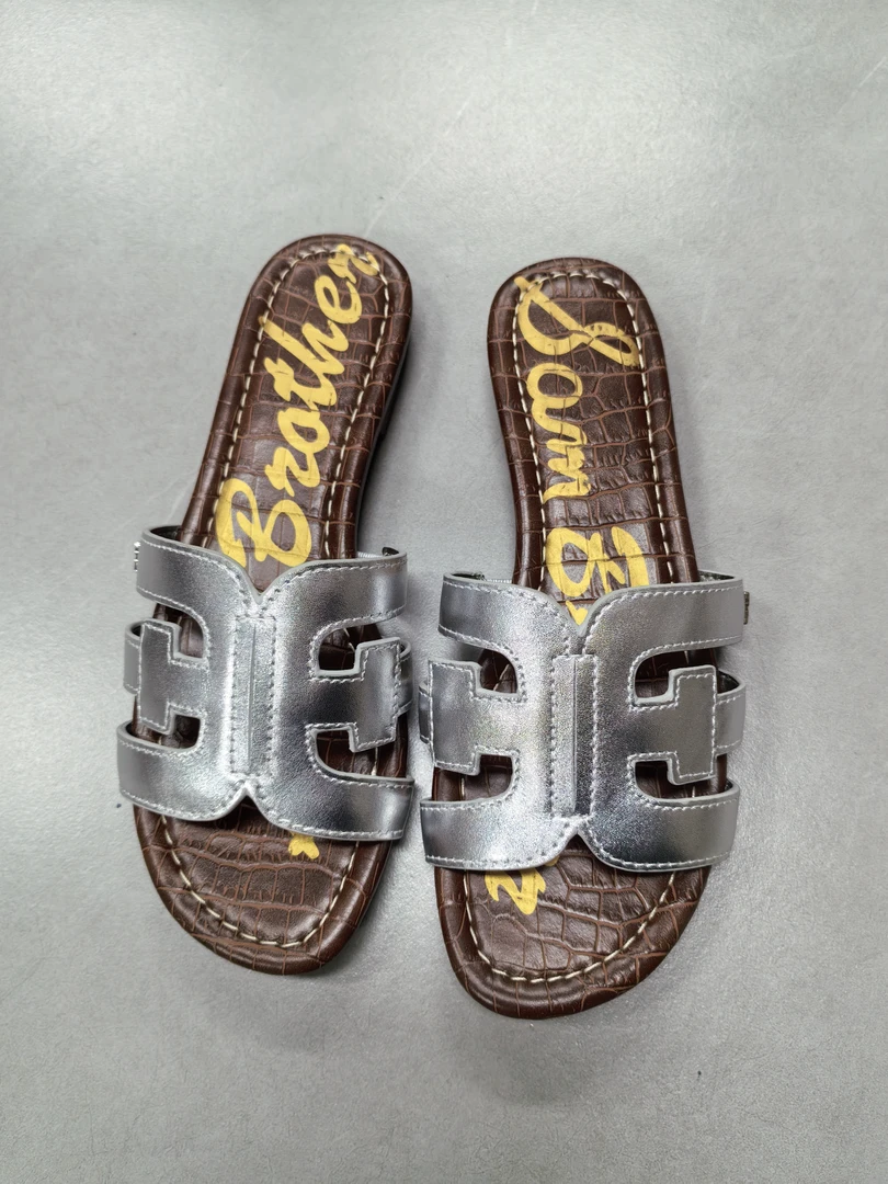 H拖防滑夏季亮片薄款轻便一字拖小香风耐磨一字型时尚女士真皮