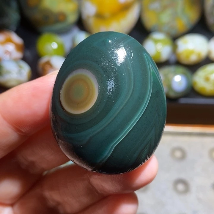 未镶嵌玛瑙/玉髓珠宝半成品10