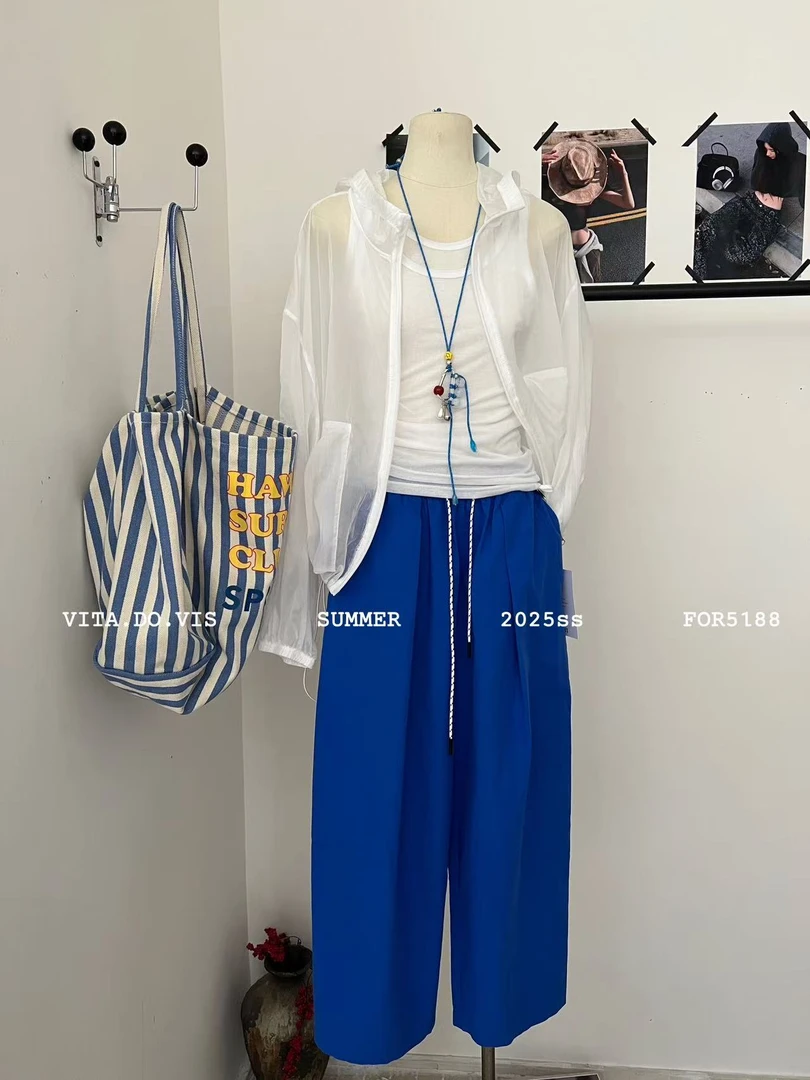 杨杨 夏款新款超薄彩色防晒外套5188