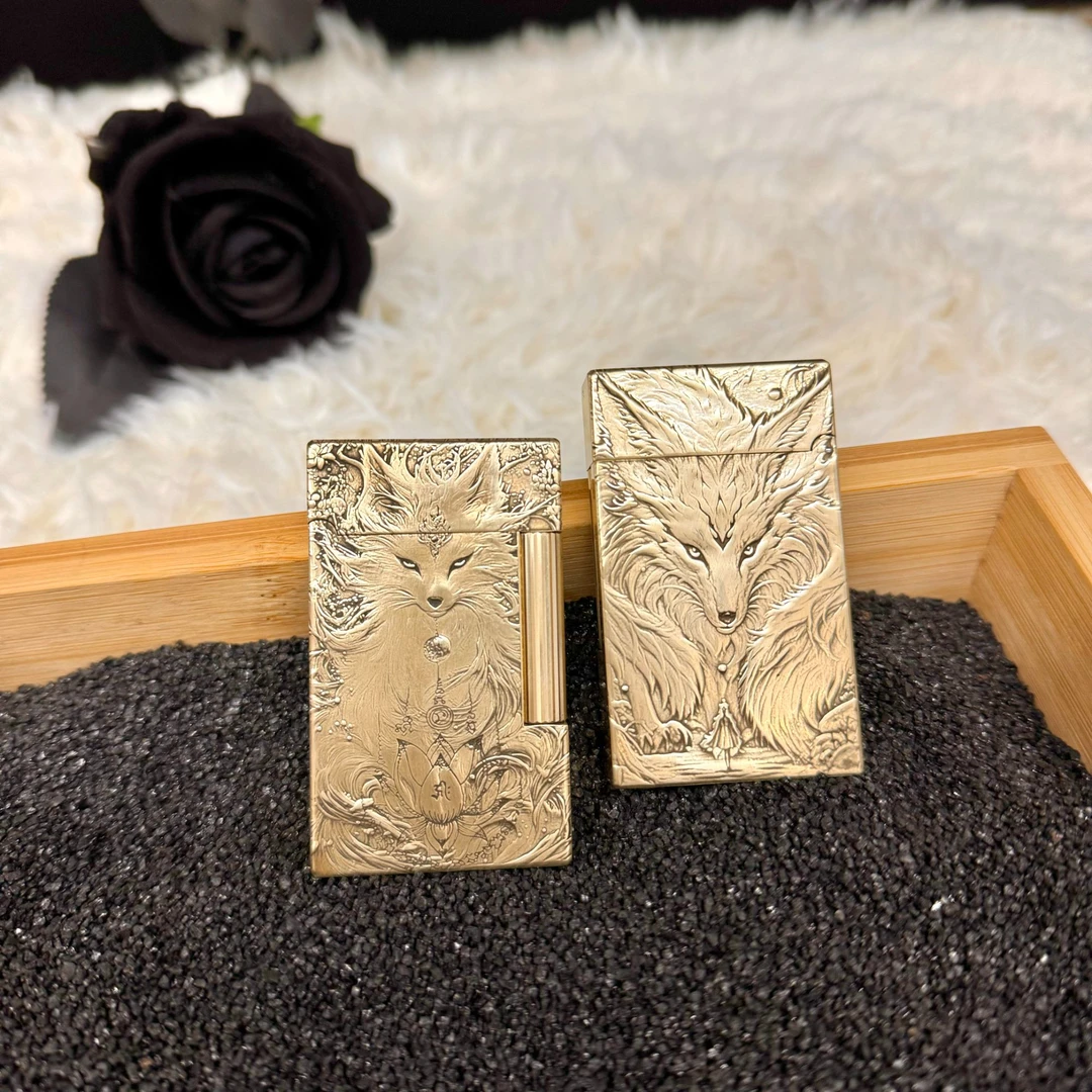 都乐原铜朗声机可盘玩九尾纯铜朗声机送男朋友福利款