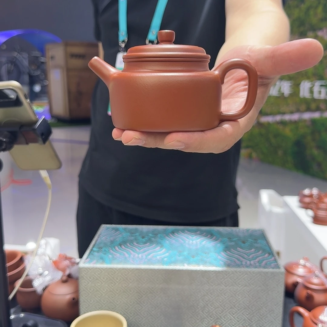 茶杯紫砂朱泥德钟   190CC