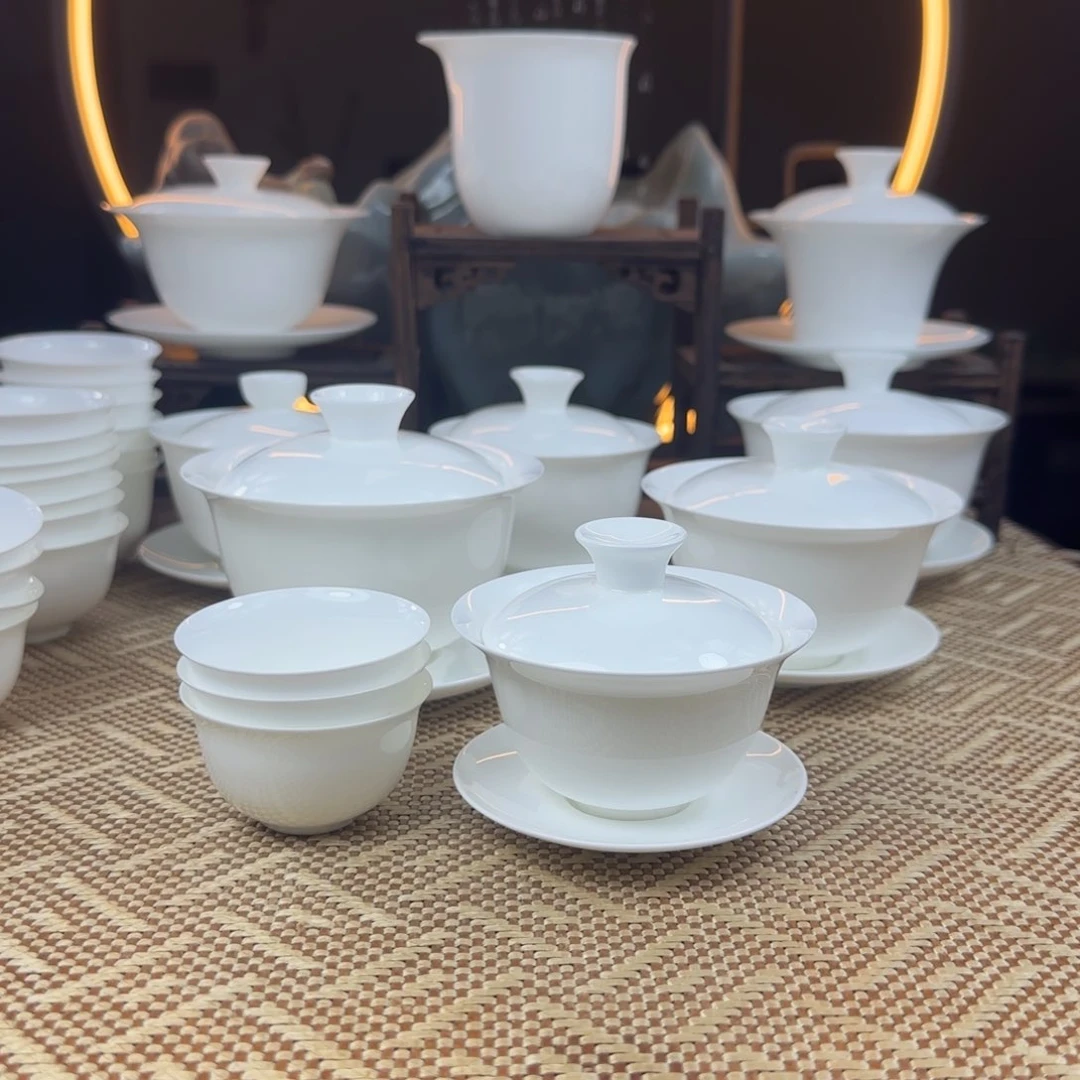 锦**哥盖下60ml元宝盖碗➕3个蛋壳杯