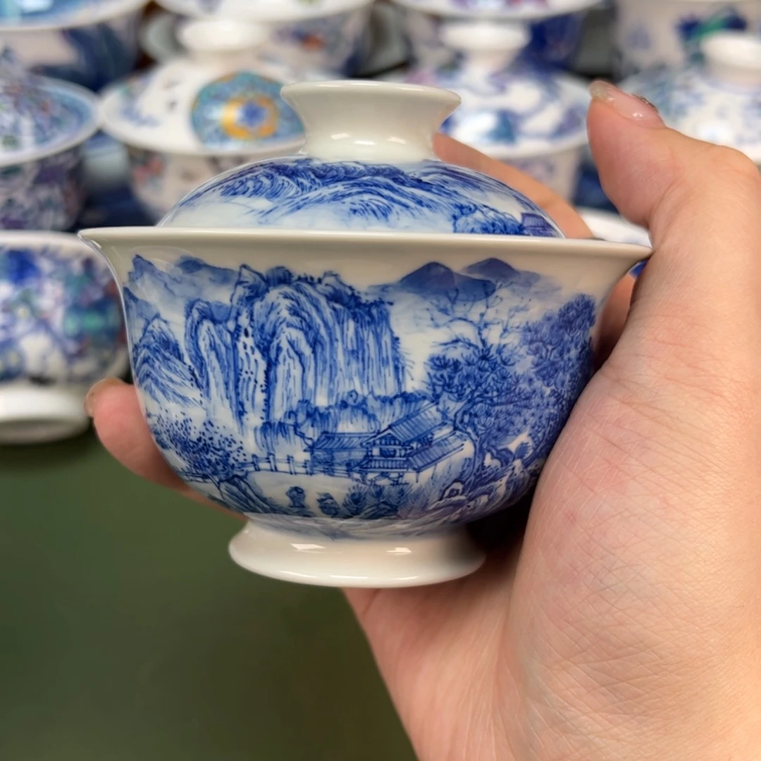 大帅景德镇手绘手工338