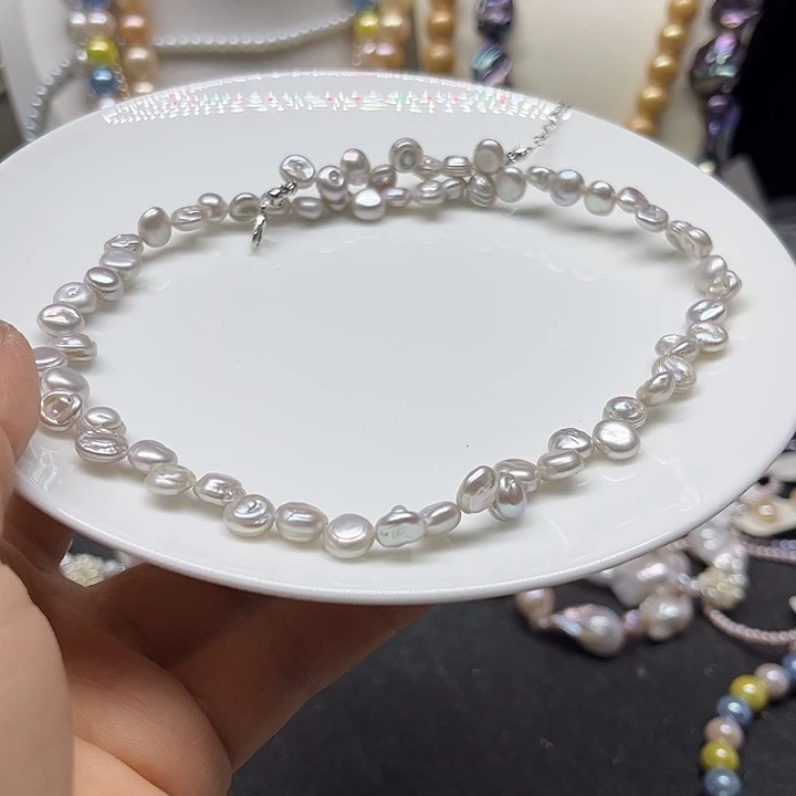 未镶嵌淡水珍珠颈饰