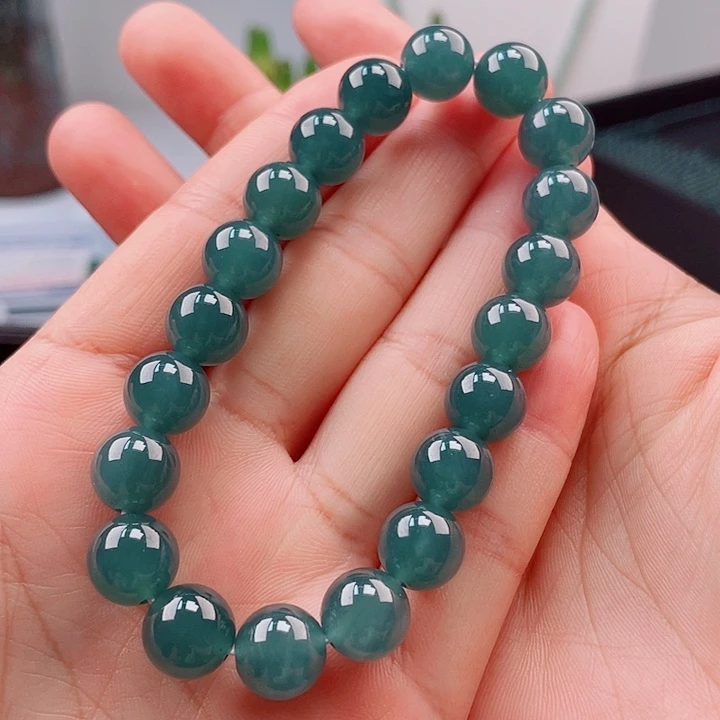 翡翠未镶嵌手链多样性发货散珠自选
