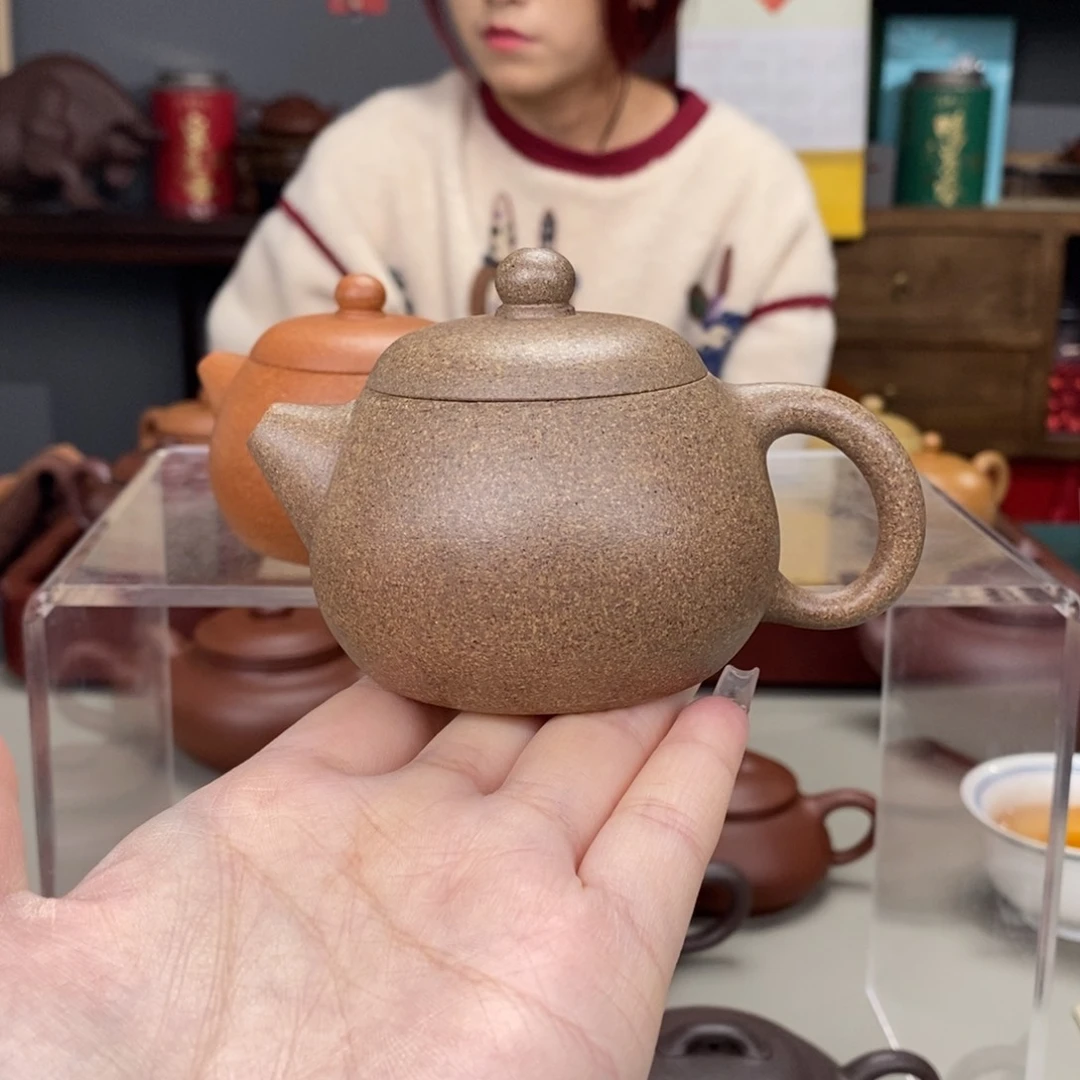 紫砂茶壶明式文旦130