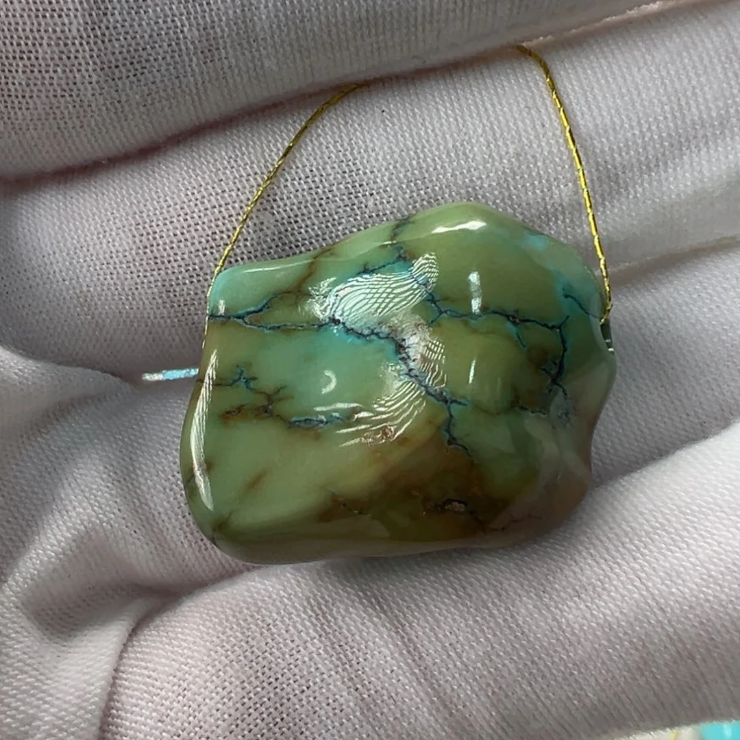 未镶嵌绿松石随形 20mm