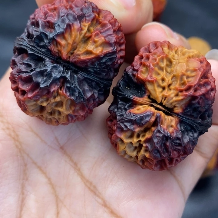 把件文玩核桃39尺绣球