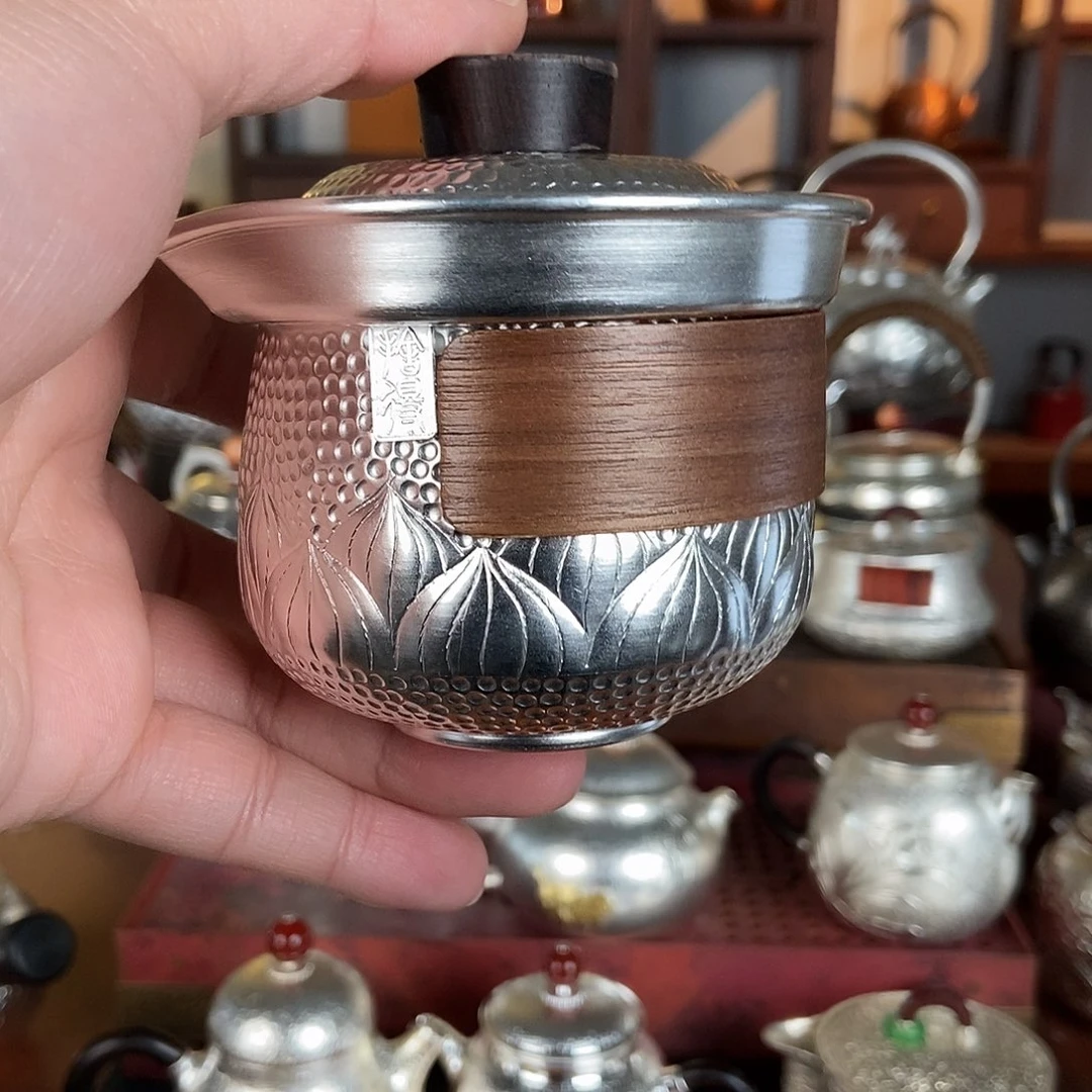 元***丰纯手工制作一铜壶制作