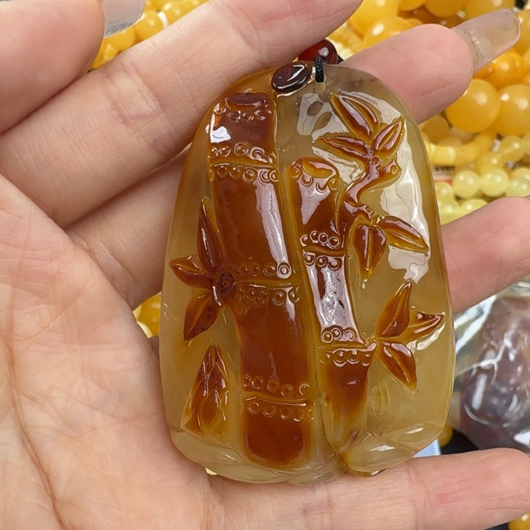 琥珀未镶嵌珠宝奇石