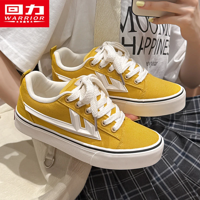 回力女鞋帆布鞋2025夏季新款轻便百搭软底休闲情侣透气韩版小白鞋
