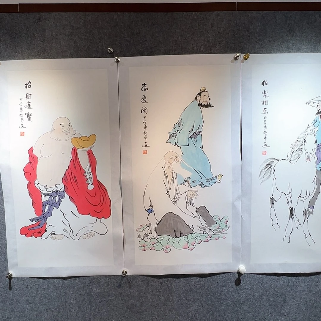 国画当代艺术，展览作品