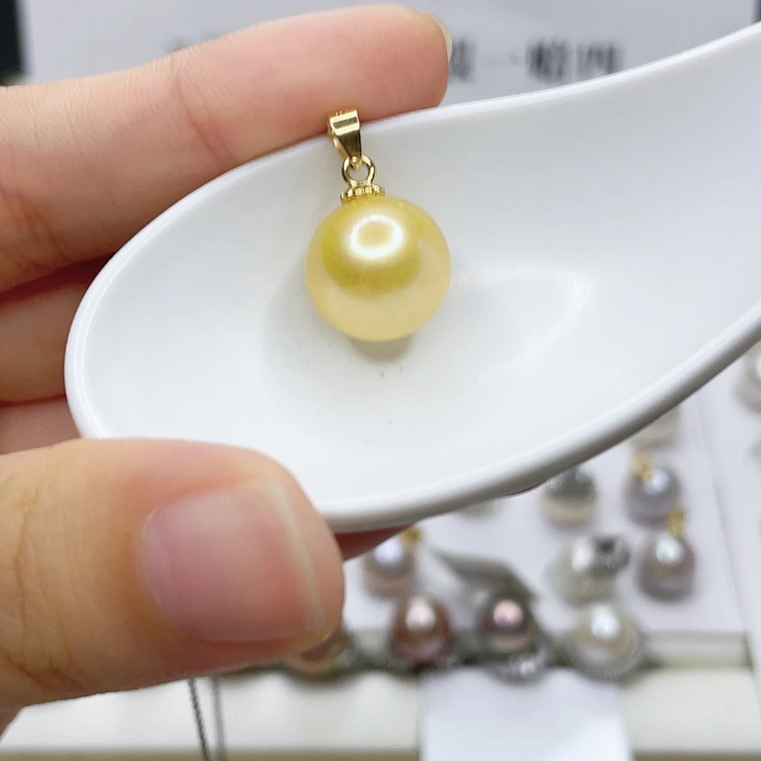 淡水珍珠合金吊坠(赠链)