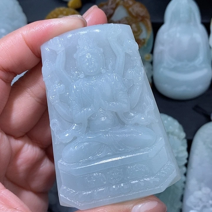 定制翡翠未镶嵌荒**人翡翠