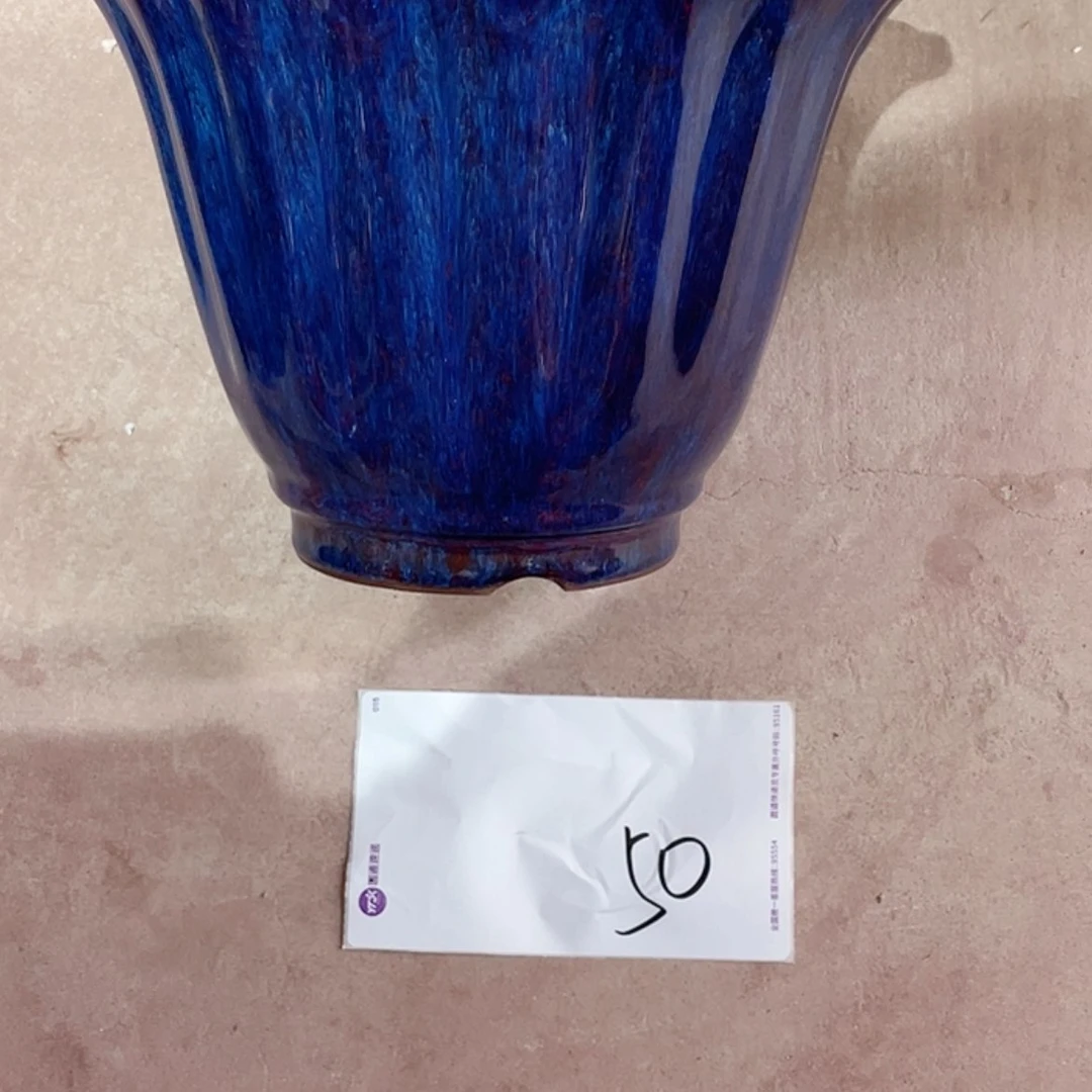 【闪购商品】紫砂花盆晨**習兰花738282737363838383