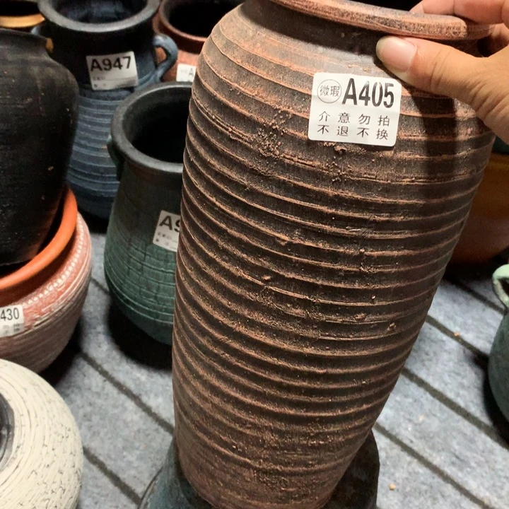 【闪购商品】405瑕疵窑裂有孔高34口12