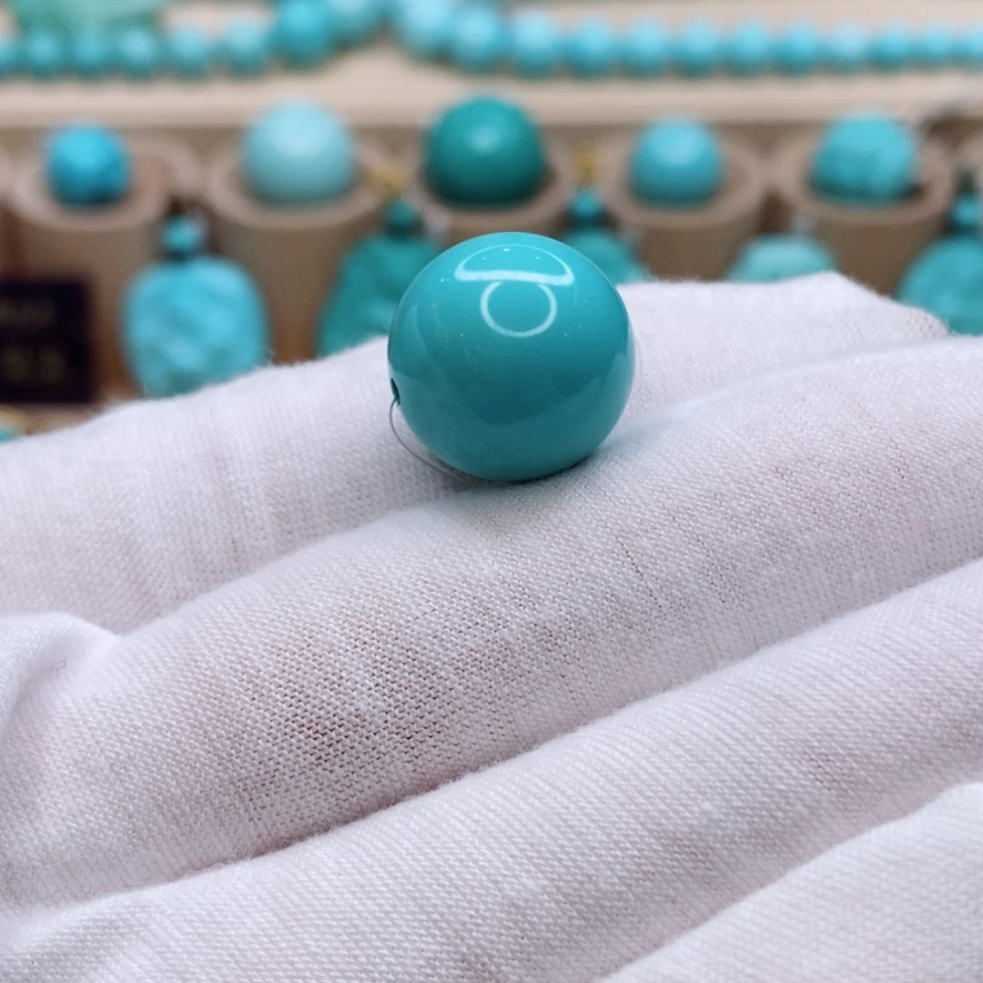 绿松石未镶嵌珠宝奇石16mm