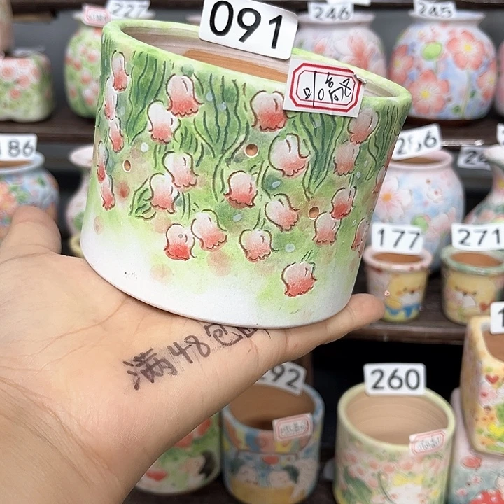 手工制作多肉花盆