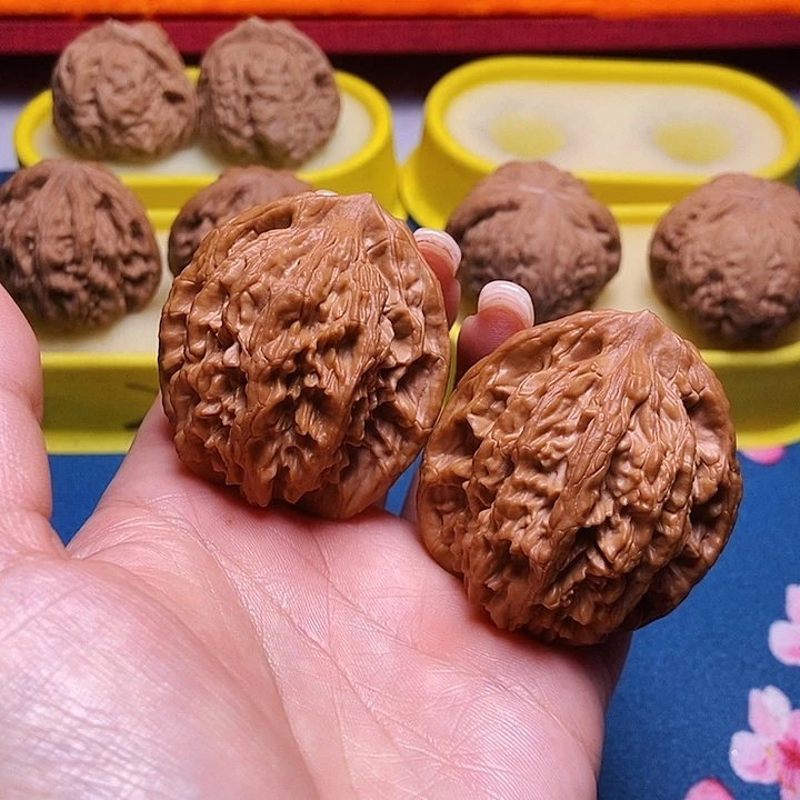吊坠文玩核桃麦穗虎头