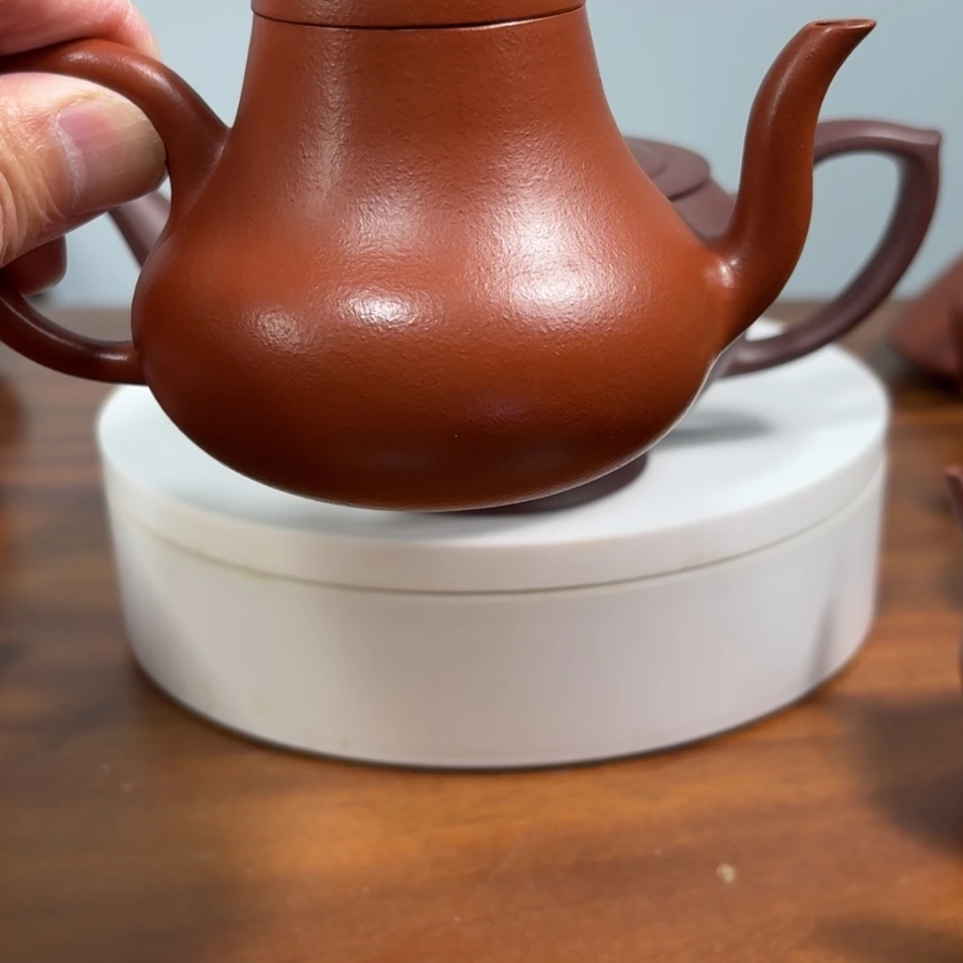 筋***云茶壶紫砂思亭170朱泥