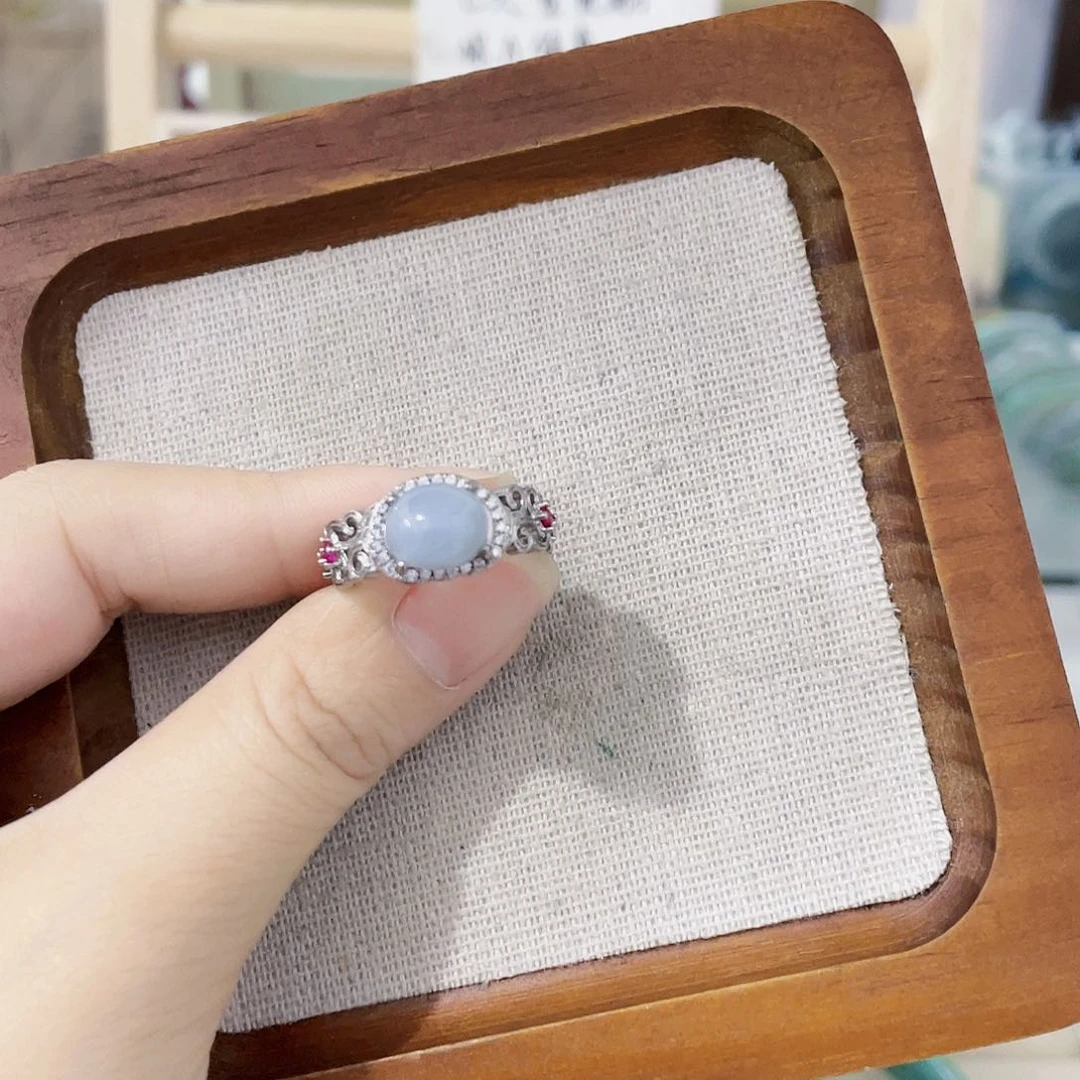 颈饰未镶嵌翡翠天然翡翠Ａ货